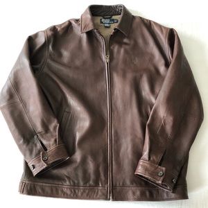 Men’s Polo Ralph Lauren Leather Jacket